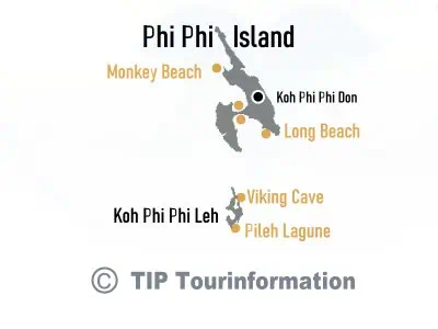 Panoramic view of the picturesque archipelago from Phi Phi Viewpoint