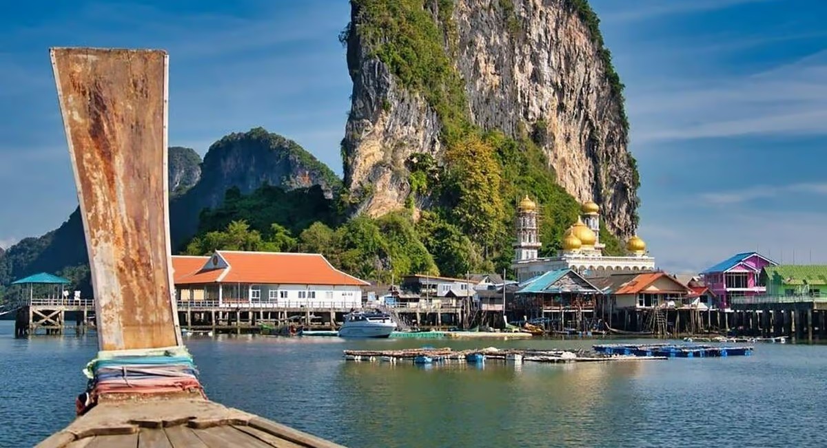 Koh Panyee, das schwimmende Fischerdorf auf Stelzen in der Phang Nga Bucht